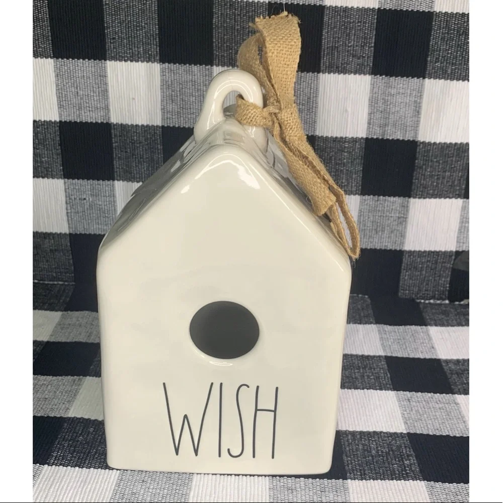 Rae Dunn “WISH” Birdhouse🕊🏠